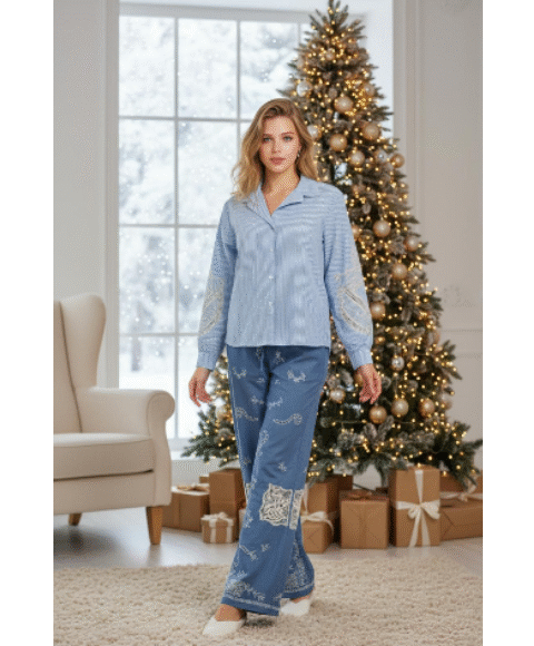 Pantalón Oversize 100% Italiano