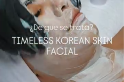 Tratamiento intensivo Korean Skin Facial para un rostro radiante y luminoso en Vieques, PR.